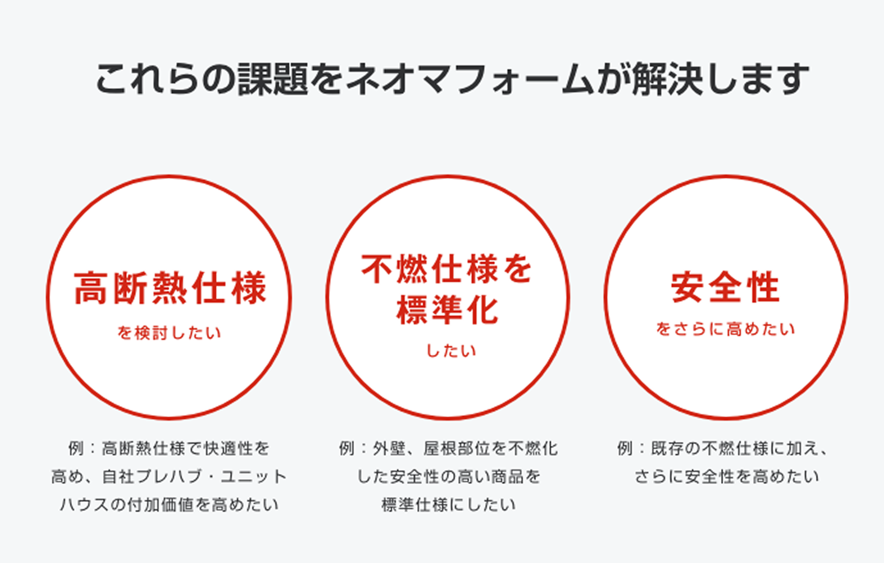 Neoma-foam-key-benefits-circles