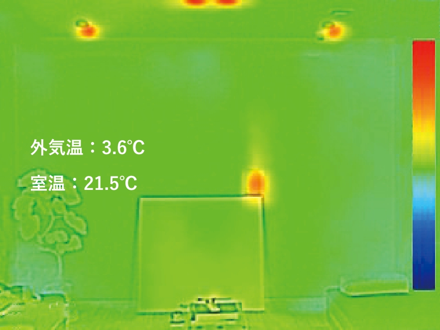 壁の温度（冬）