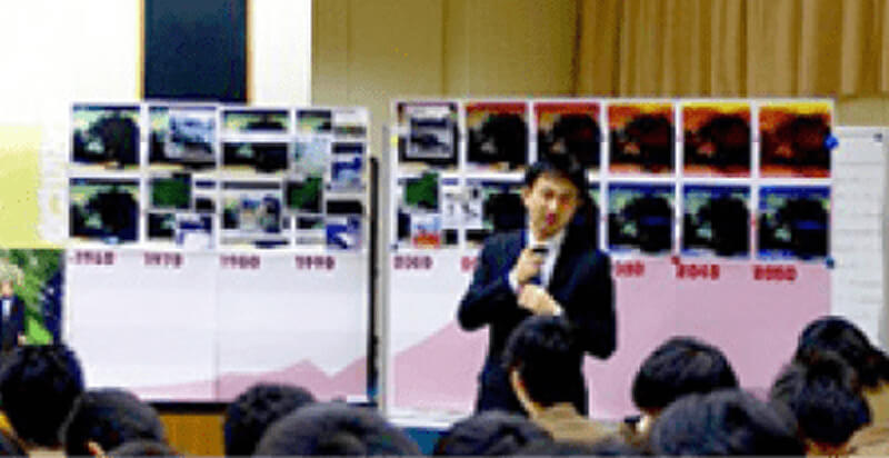 出張授業の様子