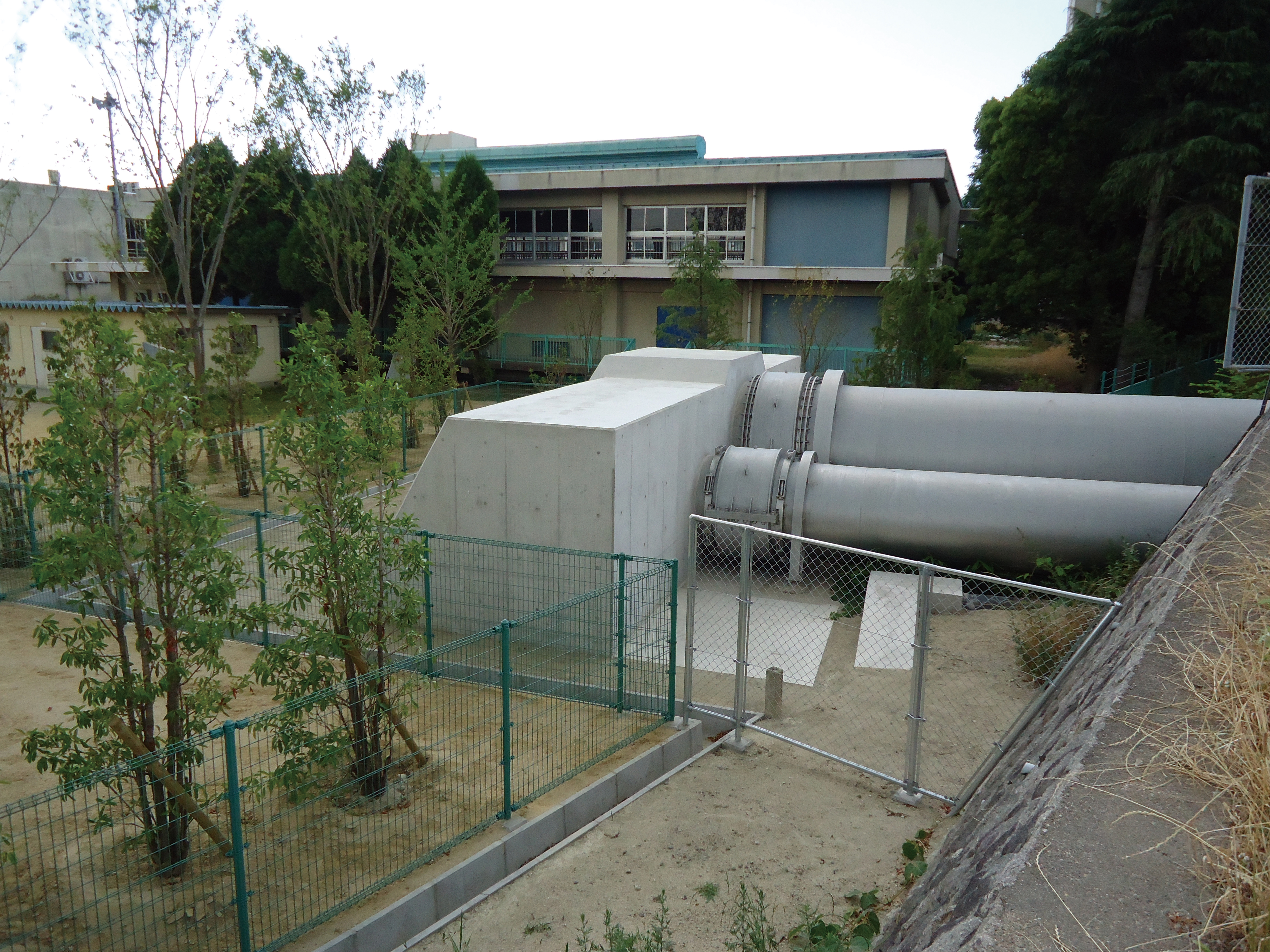 増し杭基礎工事（完成時）